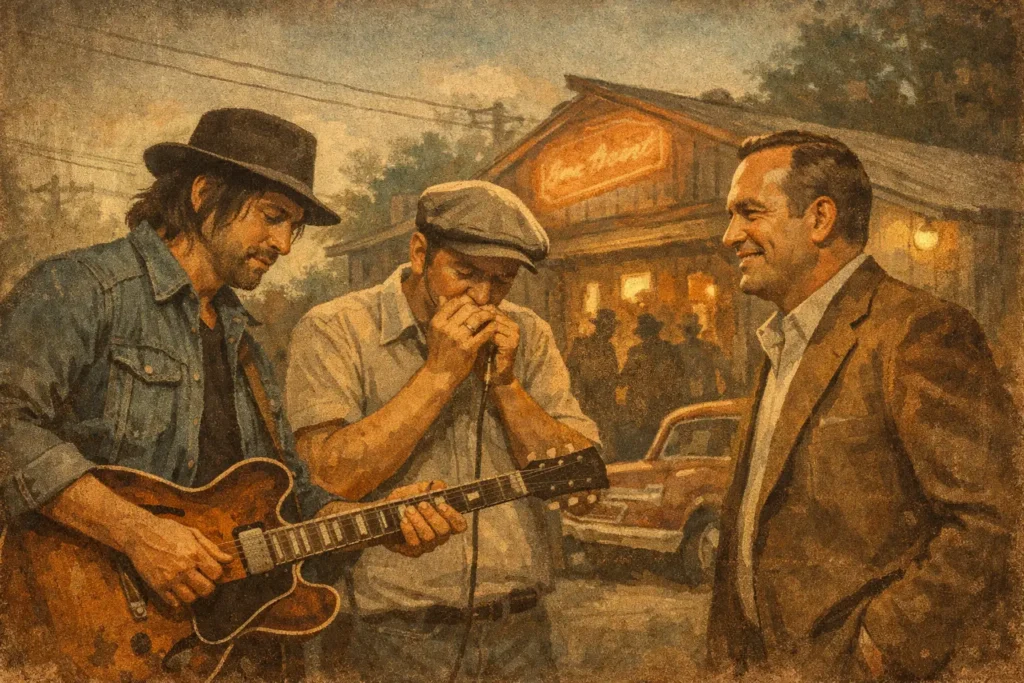 Elam McKnight, Bob Bogdal, Manager, Pojo’s Place