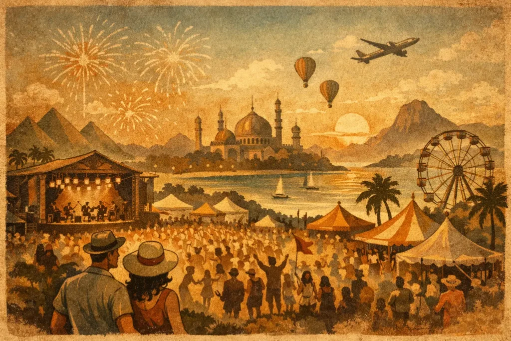 Large Scale Travel Destination Festivals That Last